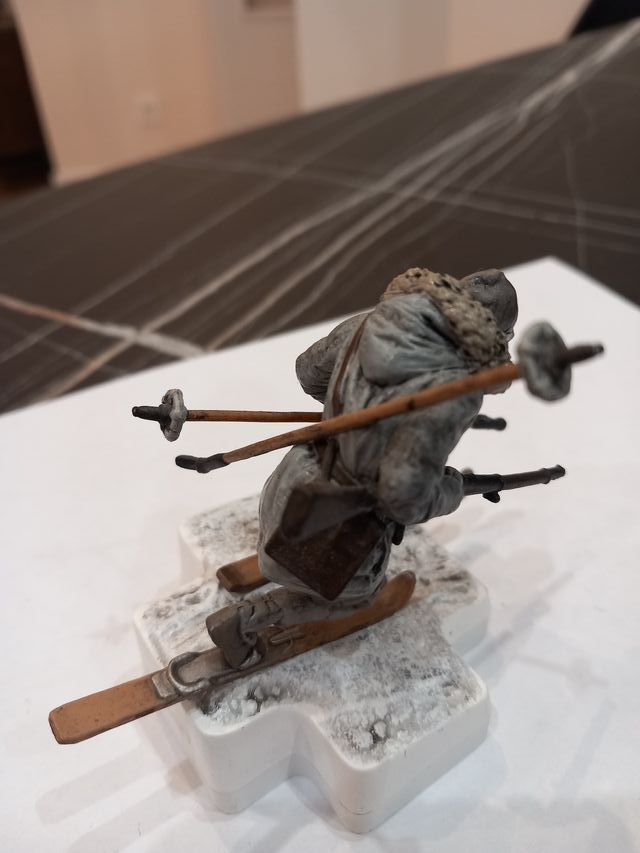 ESQUIADOR DEL JUEGO BATTELFIELD GRAN DETALLE