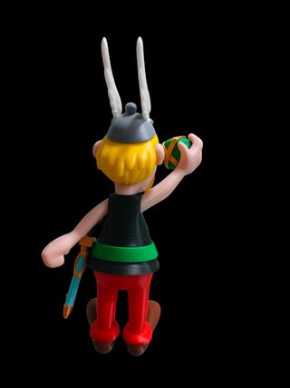 Figura de Astérix impresa en 3D