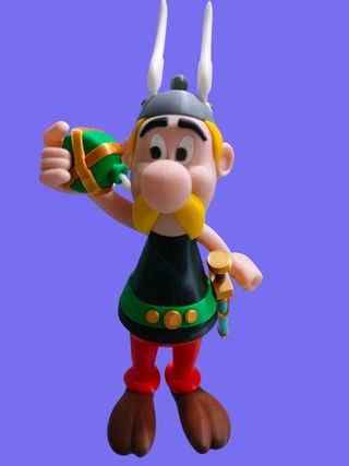 Figura de Astérix impresa en 3D