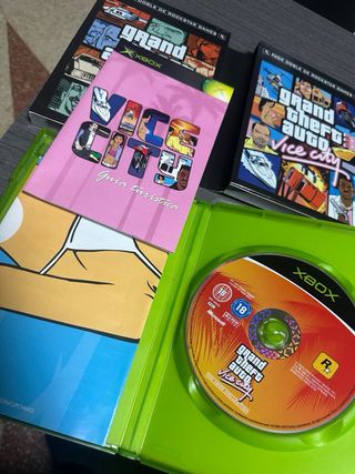 Grand theft auto pack doble xbox