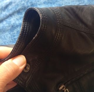 Abito donna e giubbotto nero