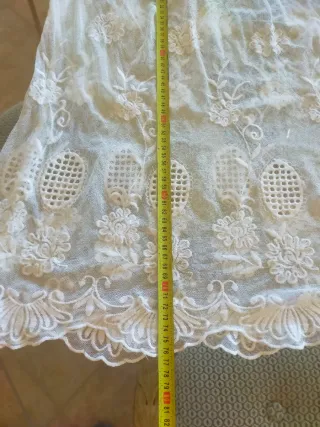 Blusa blanca calada