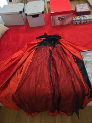 Disfraz talla M echo en modista.