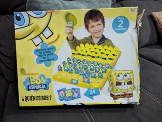Juego Quién es quien Boby Esponja