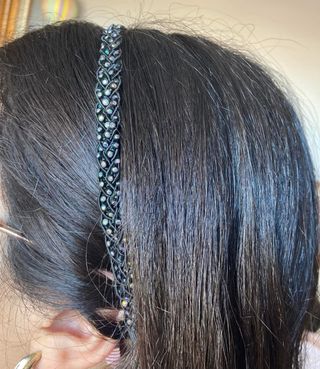 Diadema pelo con abalorios