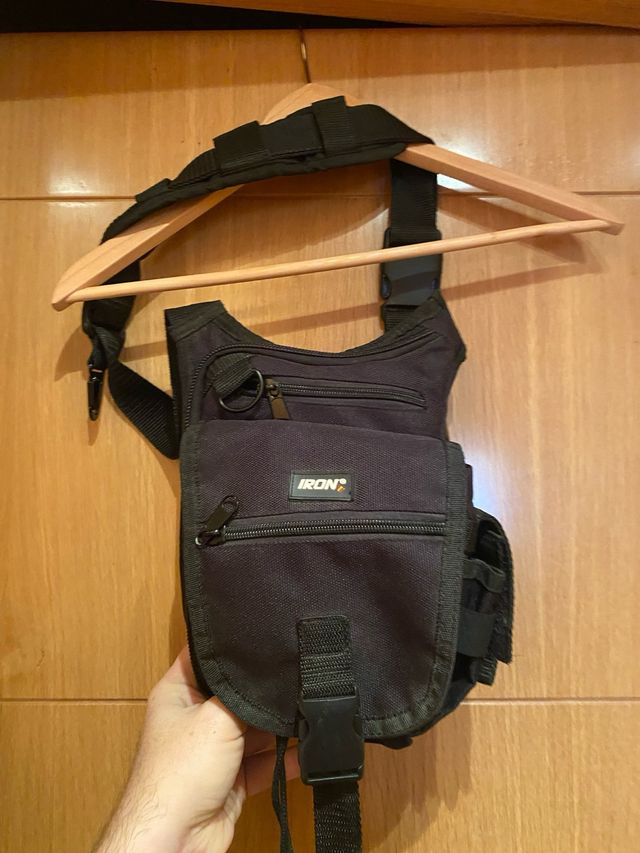 Bandolera para arma/airsoft camuflada