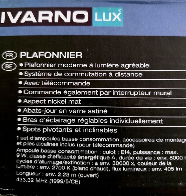 Focos articulables 5.Livarno.NUEVOS!