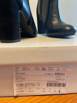 Botines de piel