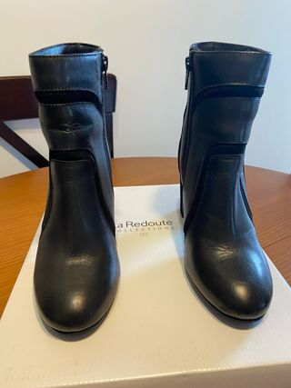 Botines de piel