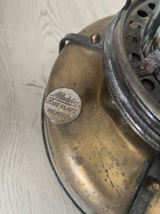 Estufa antigua de parafina