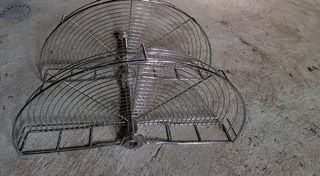 Set di vassoi semicircolari girevoli Hafele