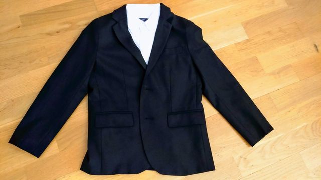 Americana y camisa niño 8 años Zara