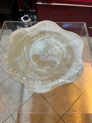 Vassoio in vetro di Murano