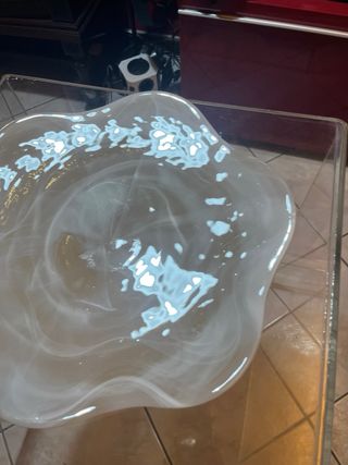 Vassoio in vetro di Murano