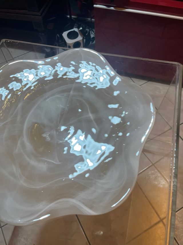 Vassoio in vetro di Murano