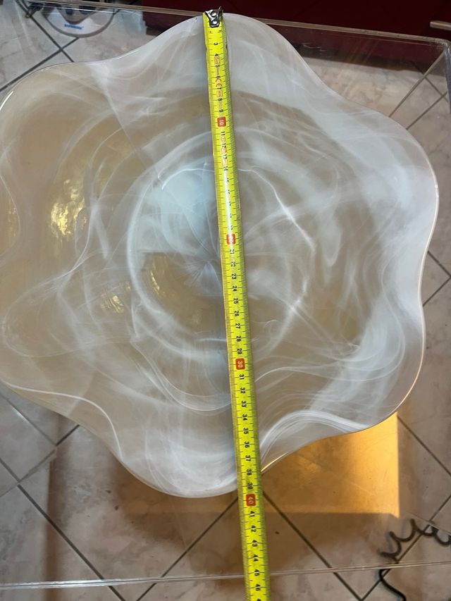 Vassoio in vetro di Murano