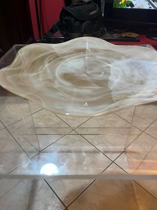 Vassoio in vetro di Murano