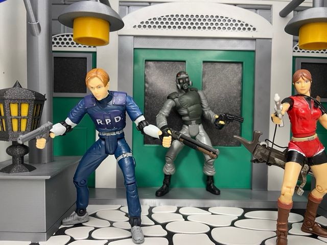 Figuras Toy biz Resident evil, (listados debajo)