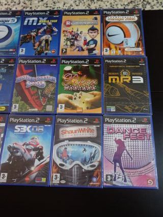 PS2 juegos PAL ESP precintados a 18€ a elegir