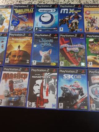 PS2 juegos PAL ESP precintados a 18€ a elegir