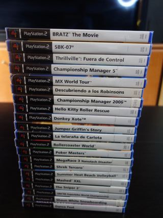 PS2 juegos PAL ESP precintados a 18€ a elegir