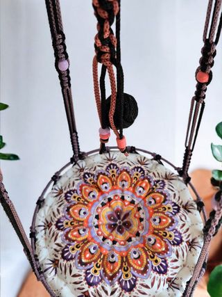 Hamaca gato macramé