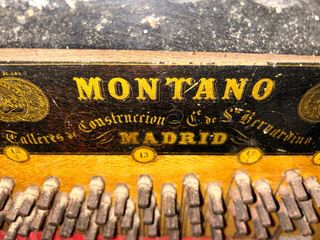 Piano Montano Medalla 1862