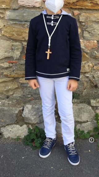 Traje de primera comunion PILI CARRERA