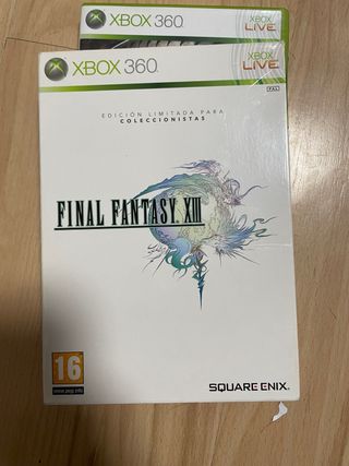Final fantasy xbox 360 edicion coleccionista