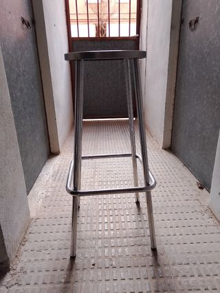 Taburete acero inoxidable