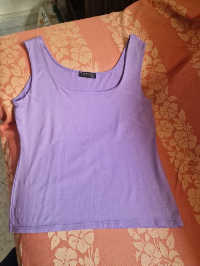 Sottogiacca giromanica lilla tg. Xl