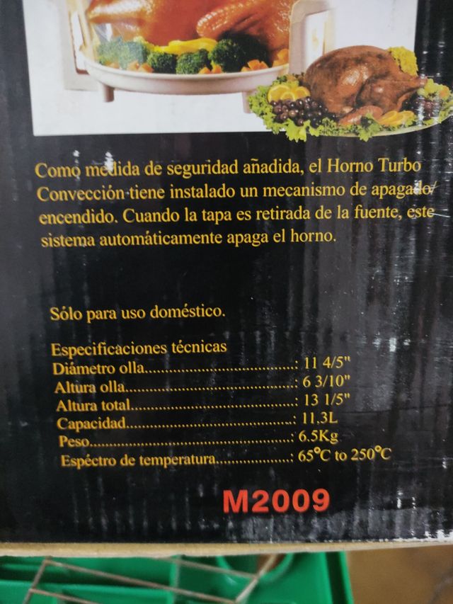 Horno de convección