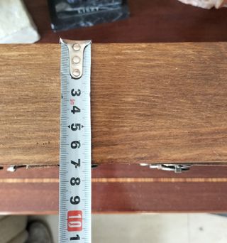 Cajonera joyero vintage de madera