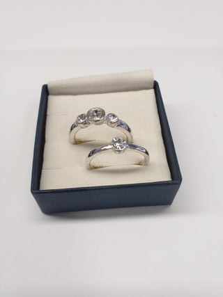 Fedine color argento