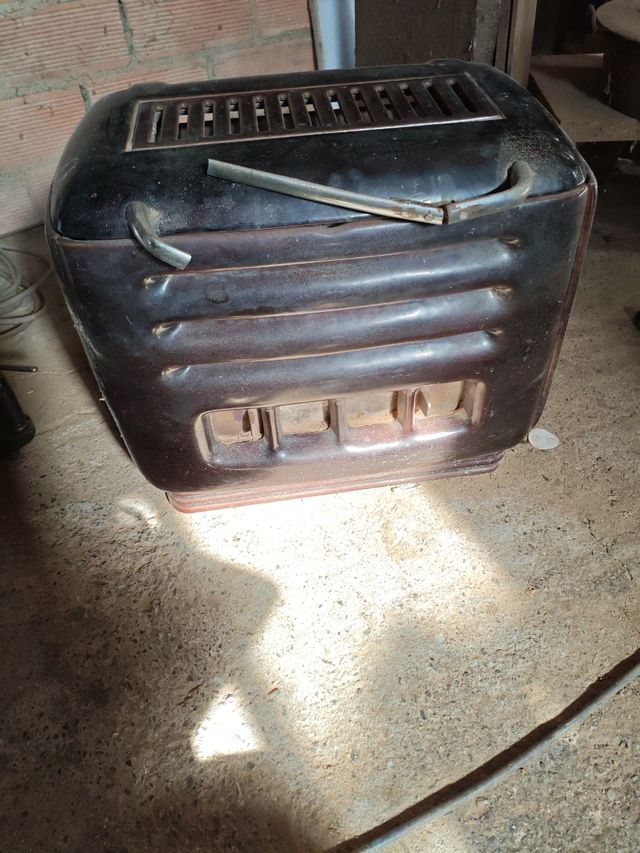 Estufa leña carbón