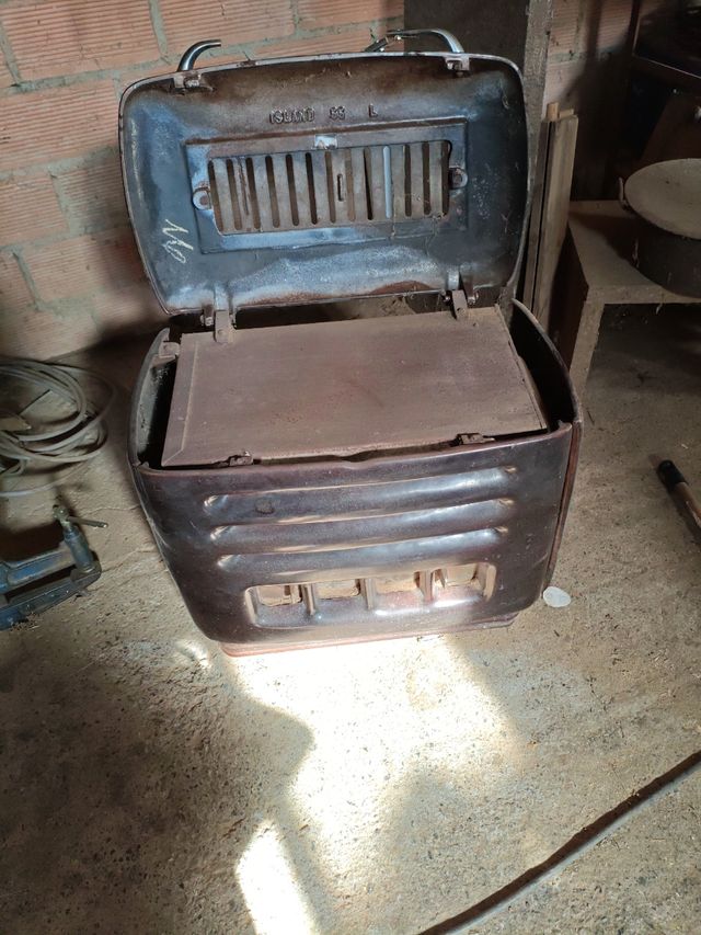 Estufa leña carbón