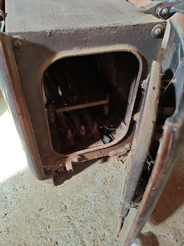 Estufa leña carbón