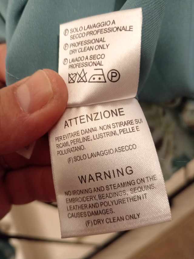 Vestito cerimonia in seta