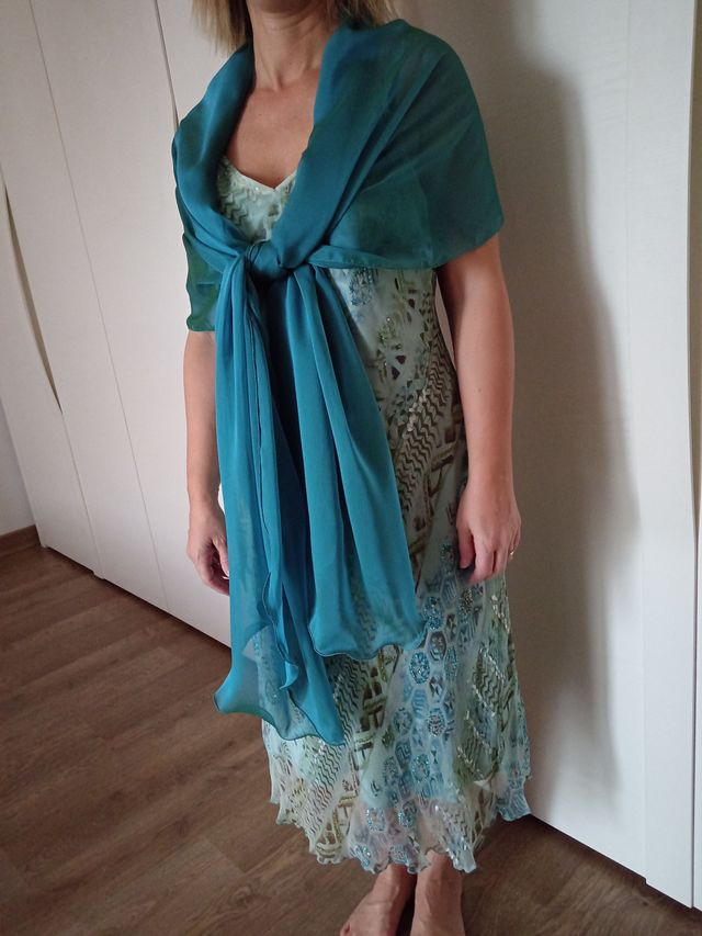 Vestito cerimonia in seta