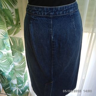 Falda vaquera 40 Benetton 