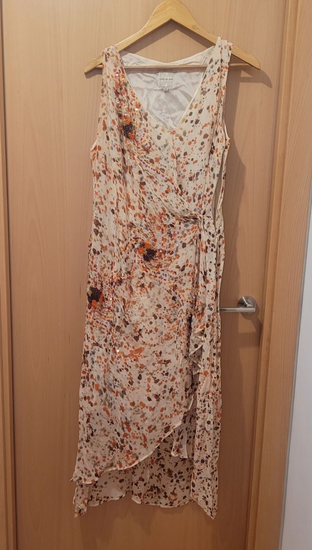 Vestido de seda de Jesús Del Pozo