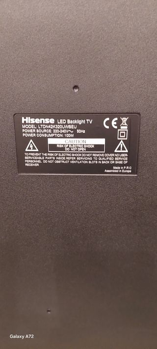 PlacaMain TV Hisense