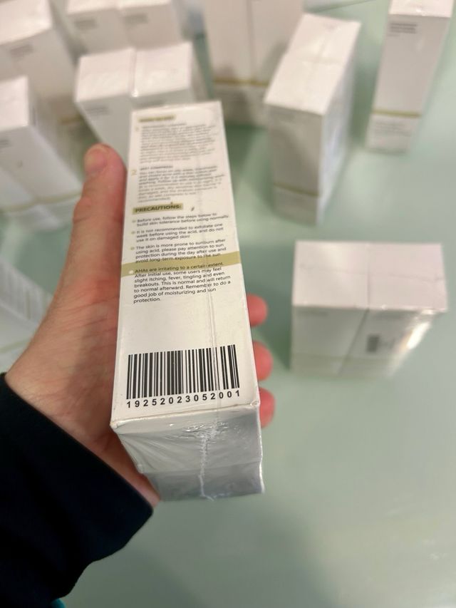 PRECINTADOS. Ácido glicólico