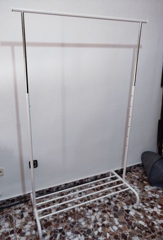 Burro blanco con barra extensible