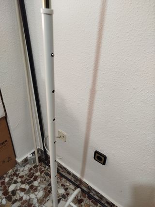 Burro blanco con barra extensible