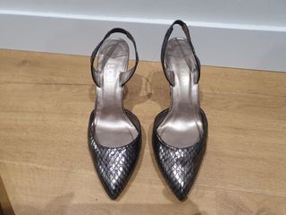 Sandalias plateadas Lodi