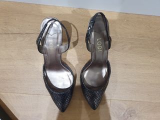 Sandalias plateadas Lodi