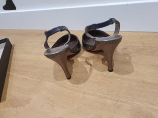 Sandalias plateadas Lodi