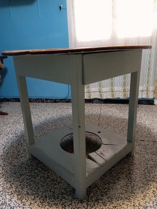 Mesa camilla antigua