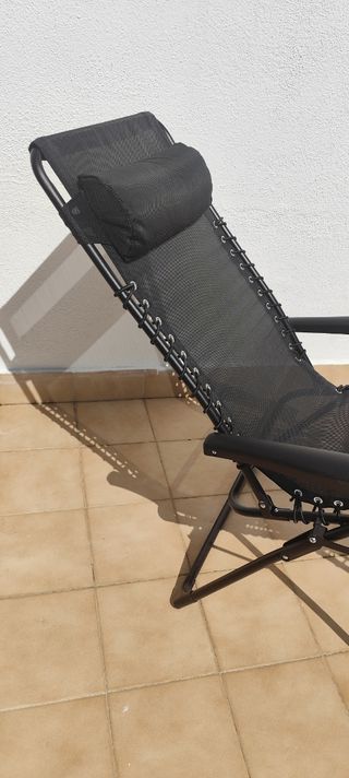 Sillón de jardín reclinable